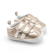 Designer Shoes China Manufacturer Babe Infant Shoes Soft PU Two Buckle